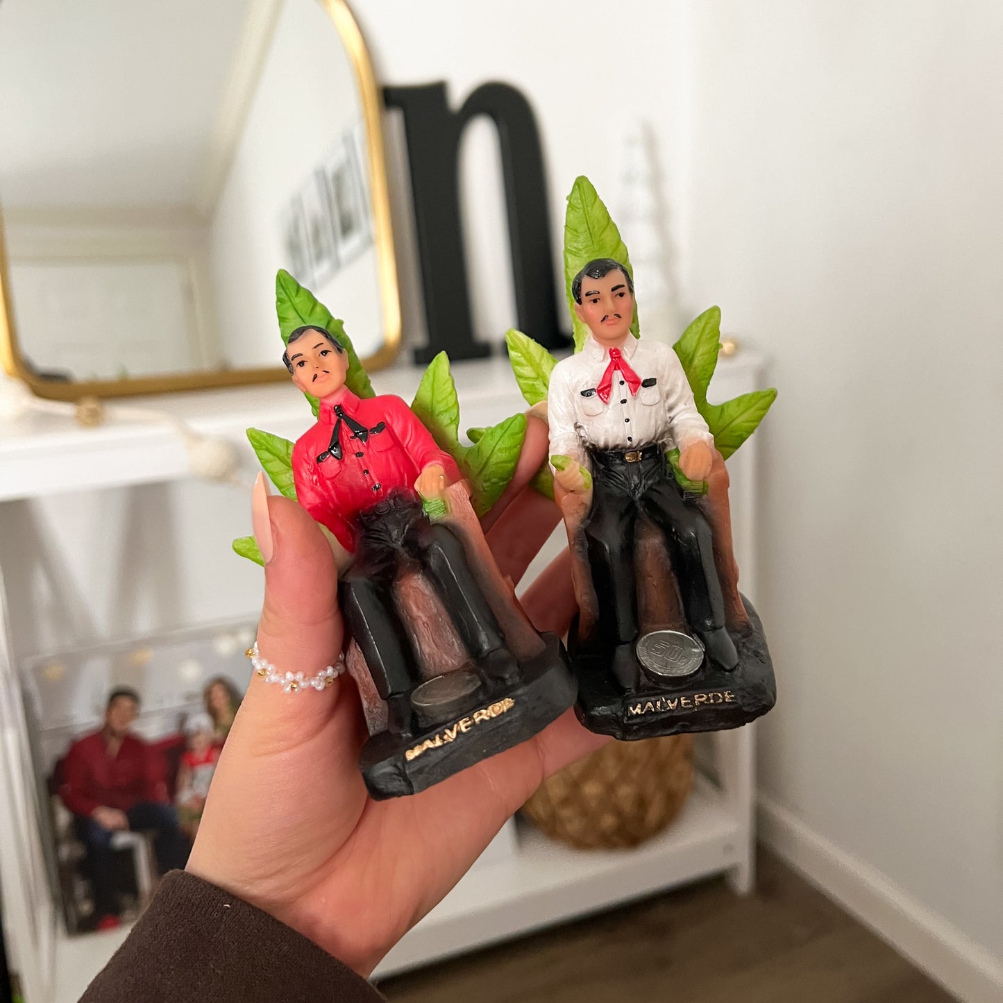 Decoración pequeña Mal Verde