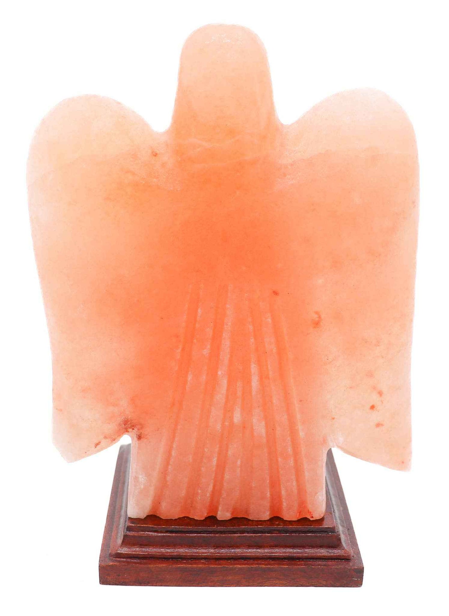 Lámpara de sal del Himalaya con forma de ÁNGEL (7-8 lb)