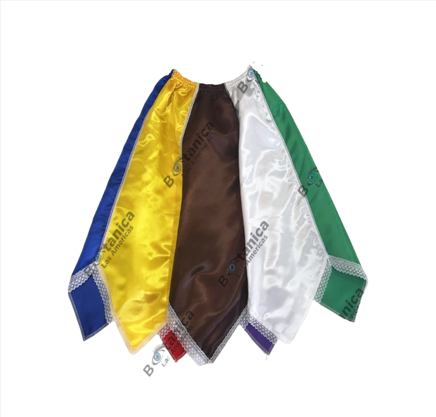SAYAS DE 7 COLORES (SATÉN)