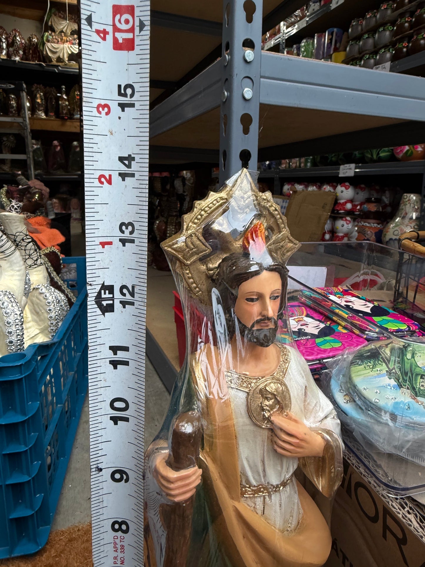 Estatua Decorativa de San Judas de 35.5 cm
