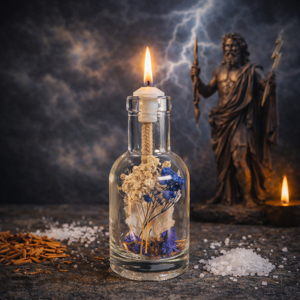 Zeus - Vela de aceite