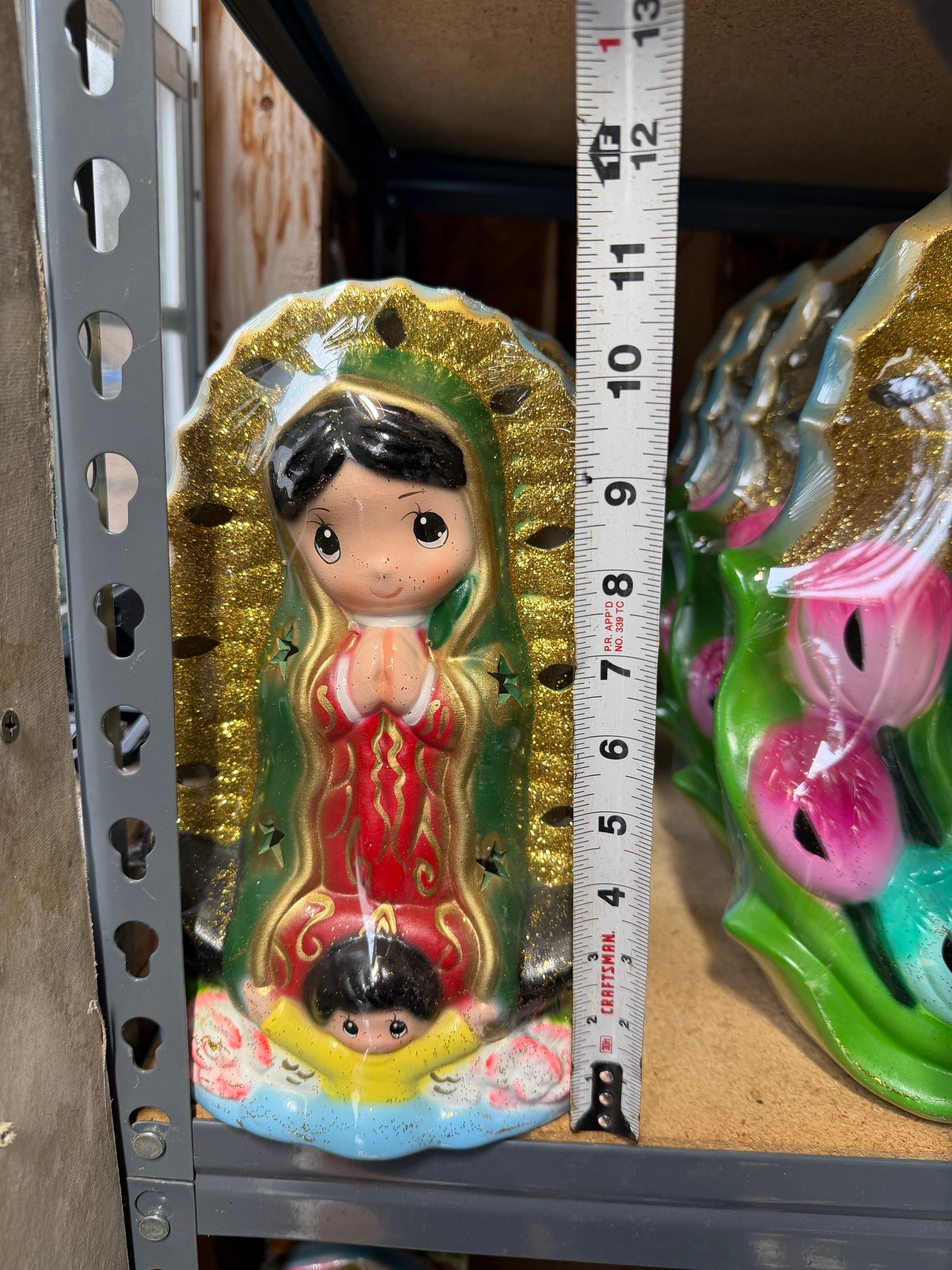 Lámpara de noche mediana de la Virgencita