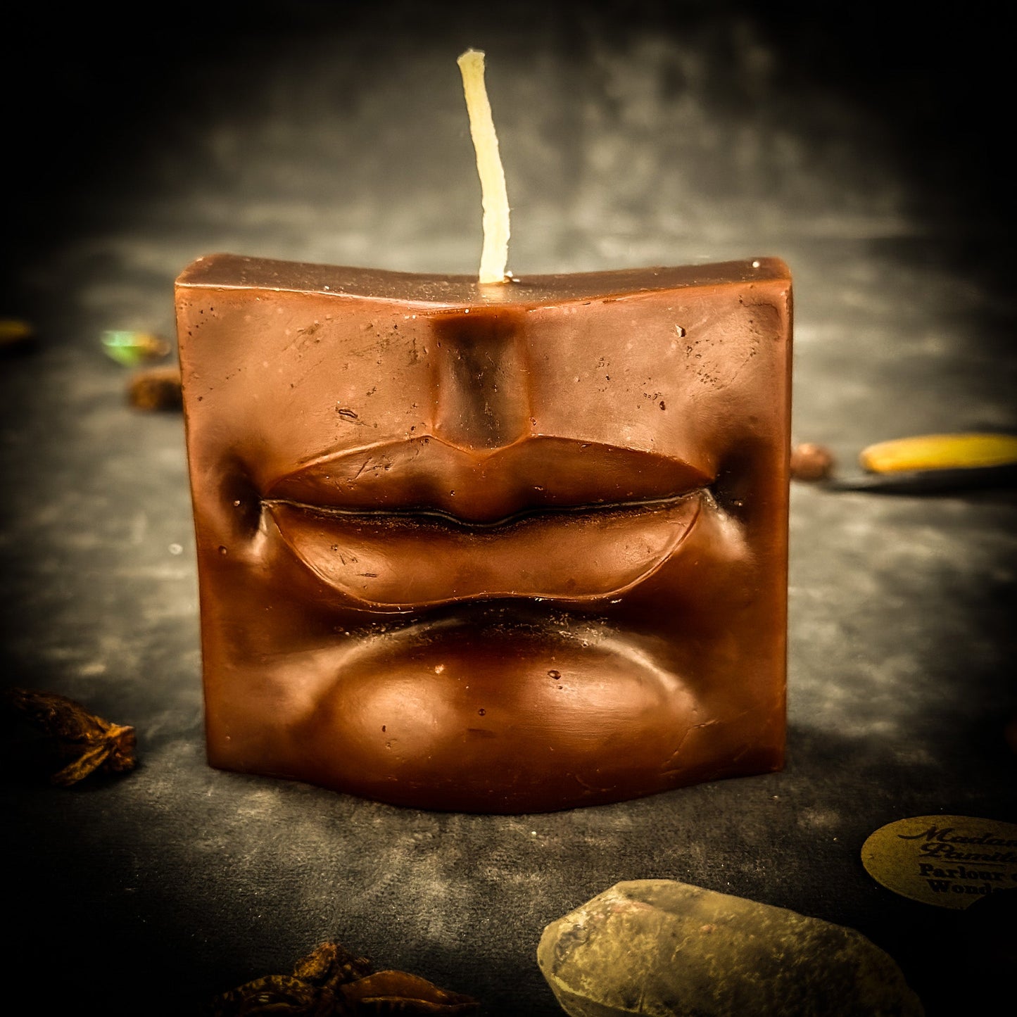 Ex-Voto Mouth Candle Spell Kit - Communication & Healing Magic