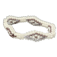 Pulsera ILDE, Estilo Diamante, Mediana - OBATALÁ MORO