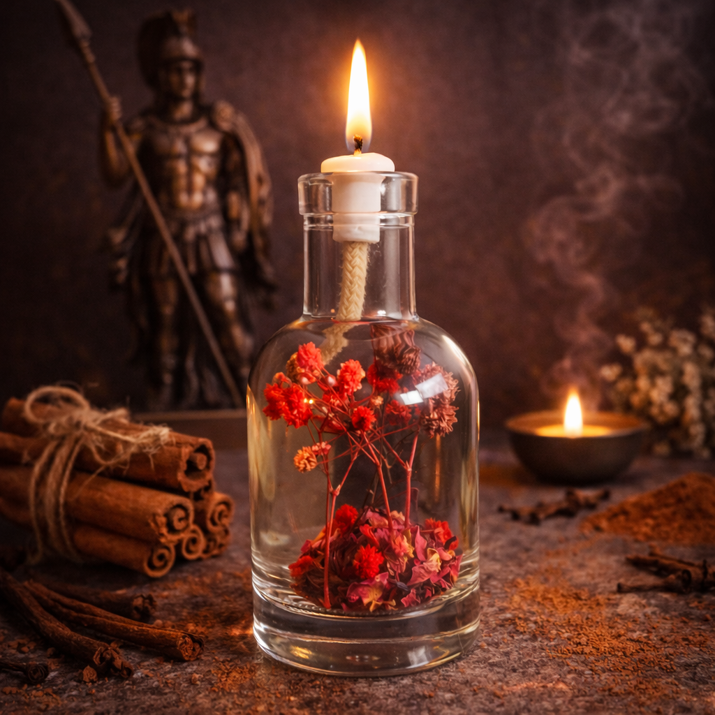 Ares - Lámpara de aceite