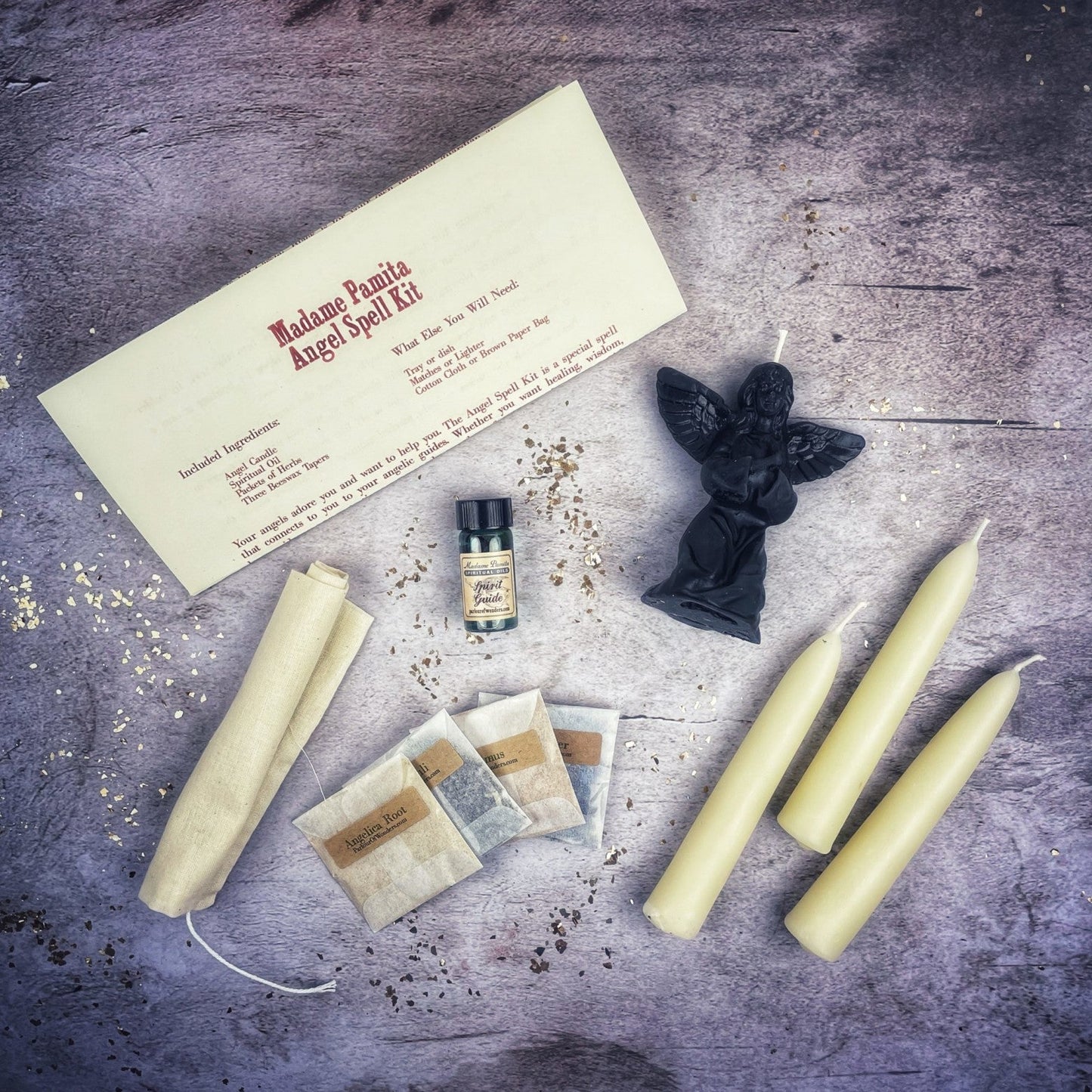 Kit de velas del Ángel - Conecta con Guías Espirituales y Bendiciones Divinas