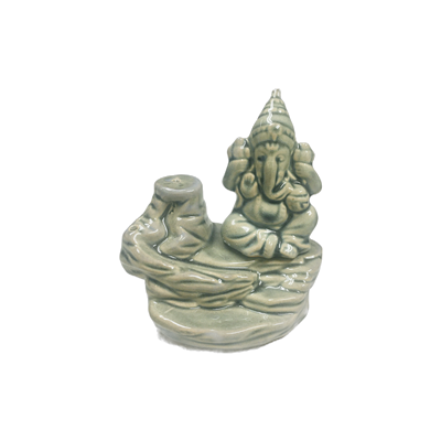 Quemador de reflujo de cerámica - Ganesha - Color aleatorio