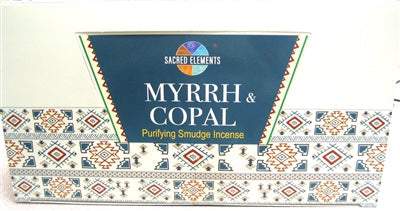 Varitas de Incienso Sacred Elements - Mirra y Copal (SELECCIONAR FRAGANCIA)