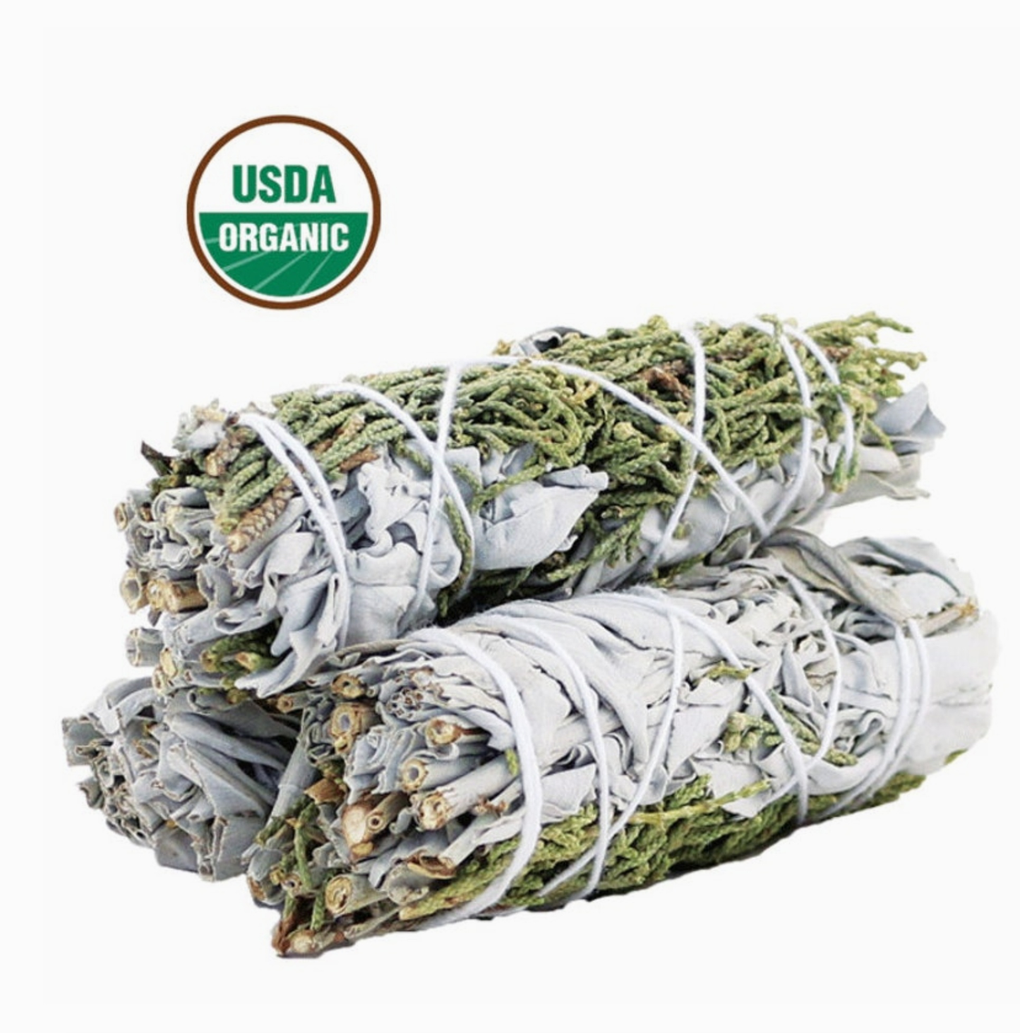 Atado de salvia blanca y enebro (4 pulgadas)