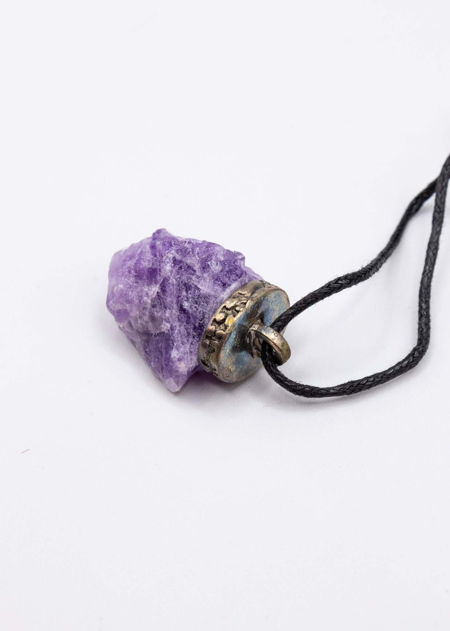 Collar de Cristal de Amatista