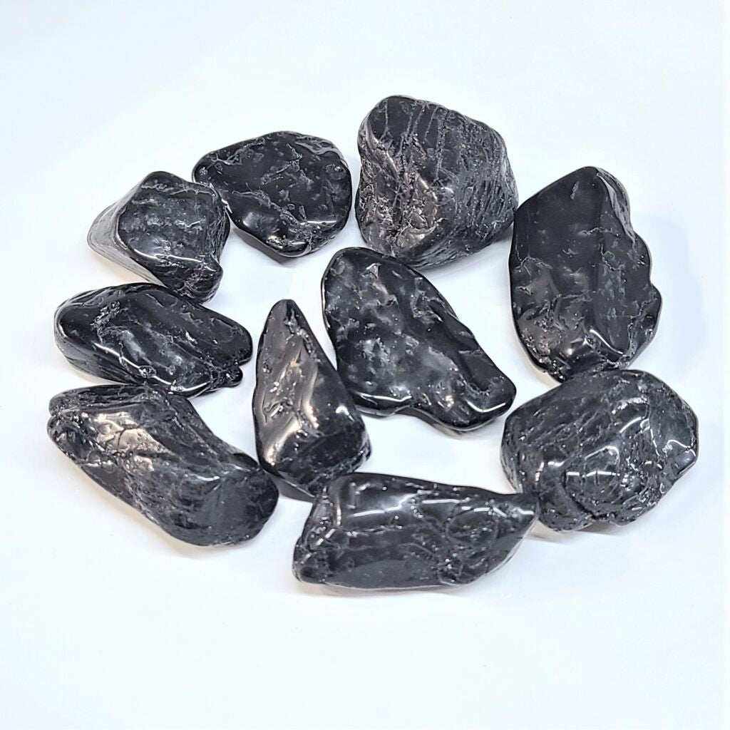 Turmalina Negra Pulida para Bolsillo