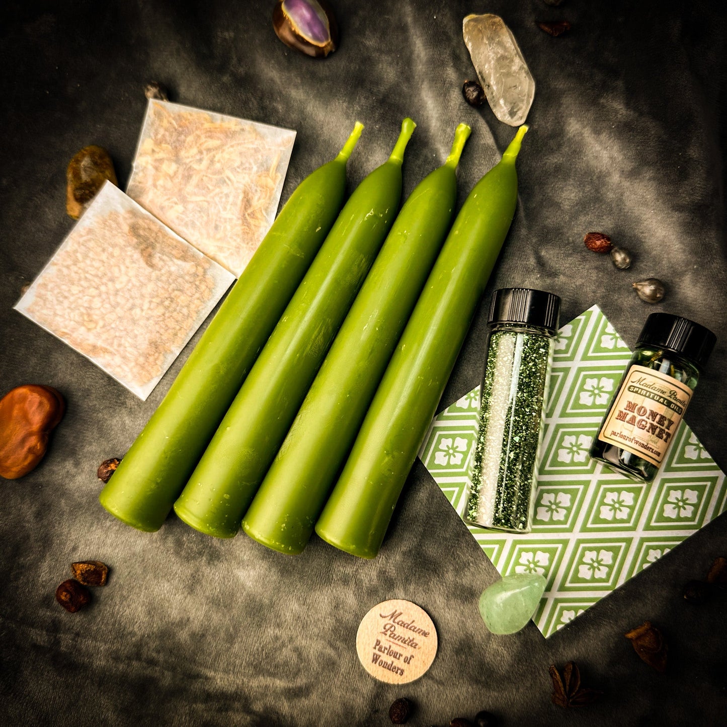 Paquete de refuerzo del hechizo de vela de generosidad - Añade abundancia a cualquier kit de hechizo de vela