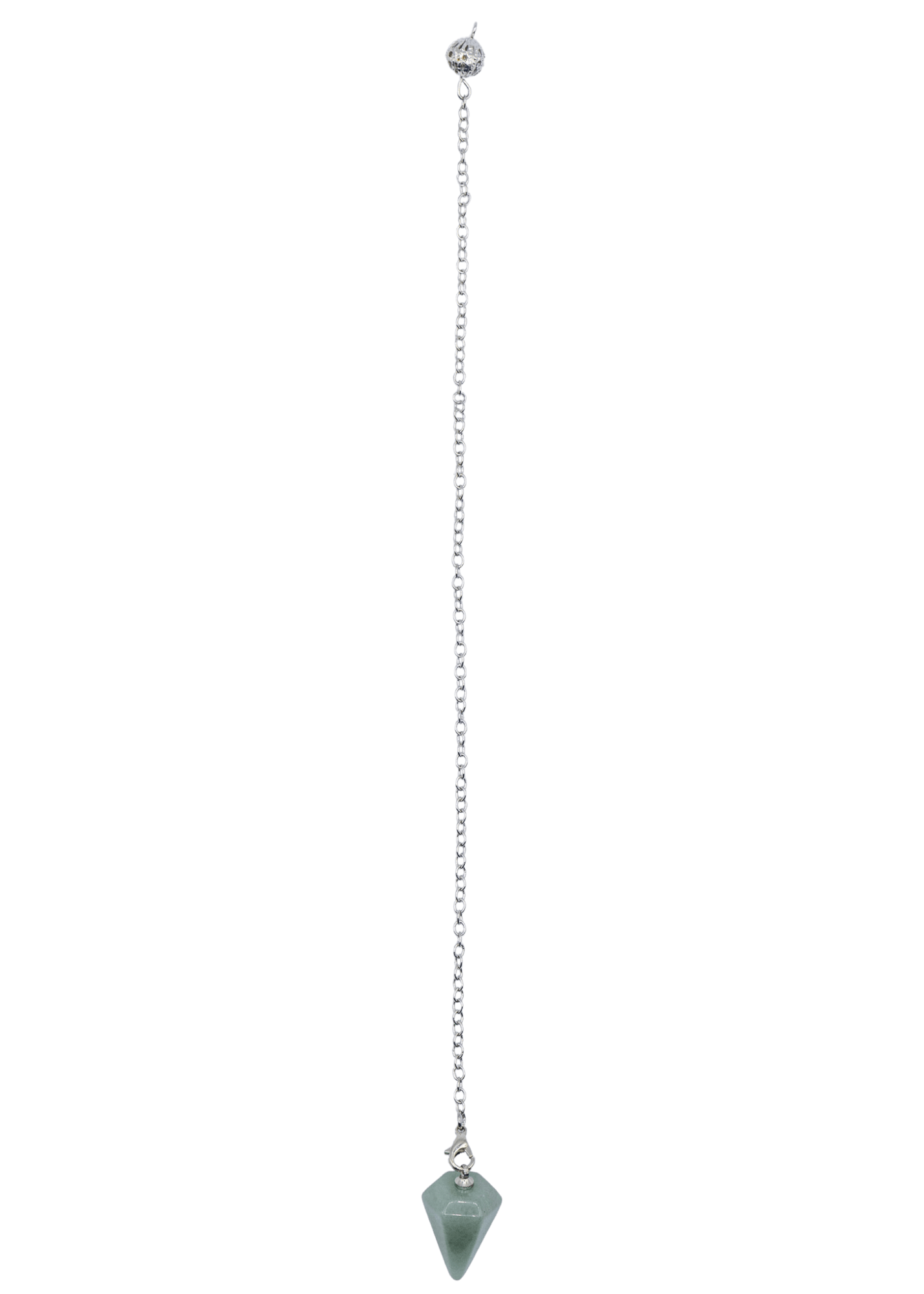Péndulo de cristal de aventurina verde