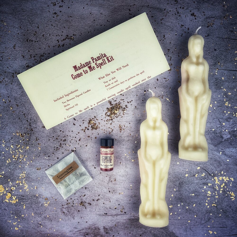 Kit de velas Vén a mí para mujer/mujer - Atrae el amor y la pasión