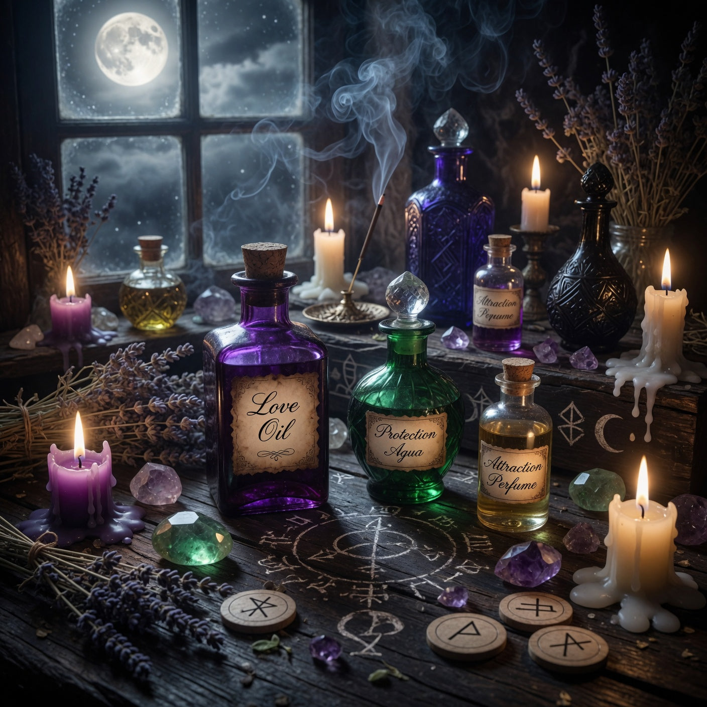 Oils, Colognes & Perfumes
