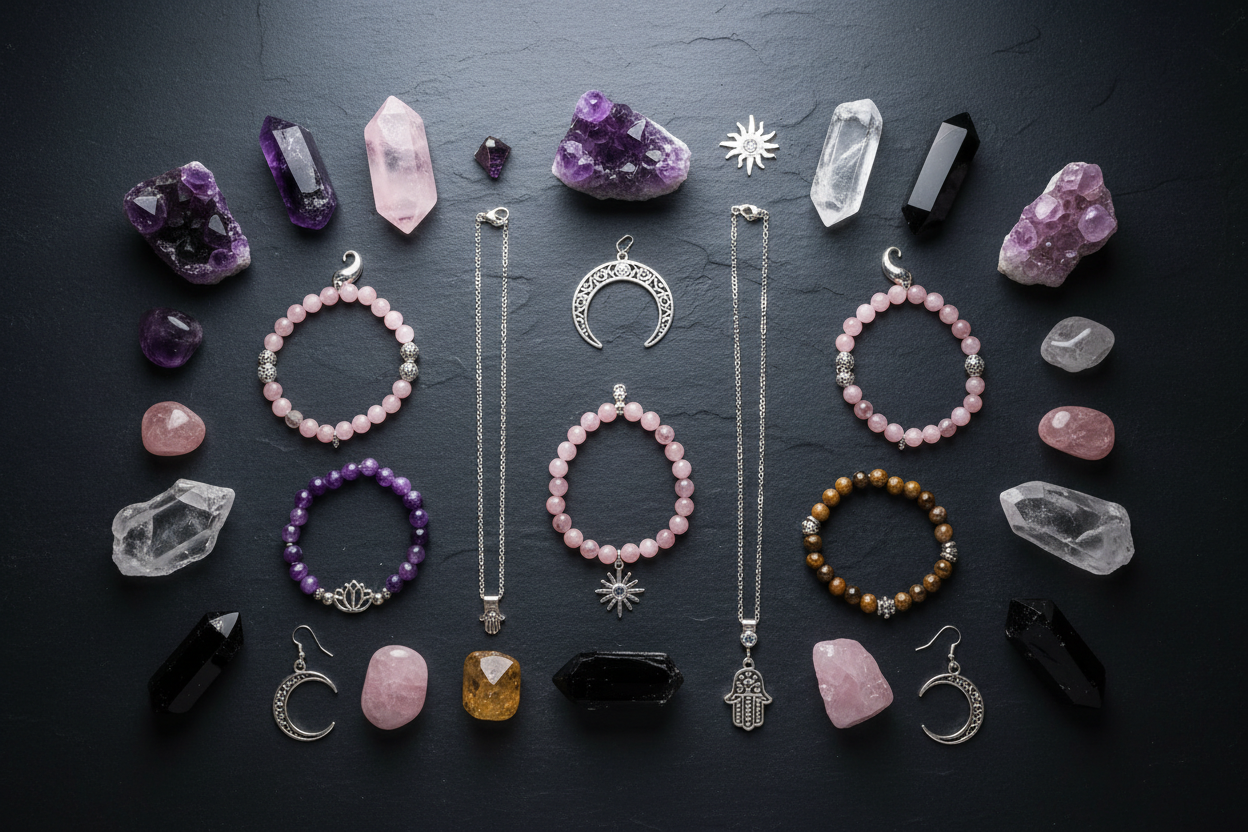 Crystals/Pendulums/Bracelets