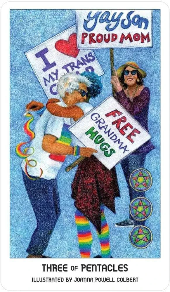Mazo de tarot del Orgullo - Un mazo colaborativo