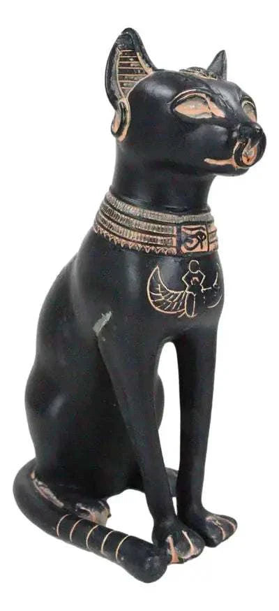 Estatua Pequeña Egipcia de Gato Bastet de 12.7 cm