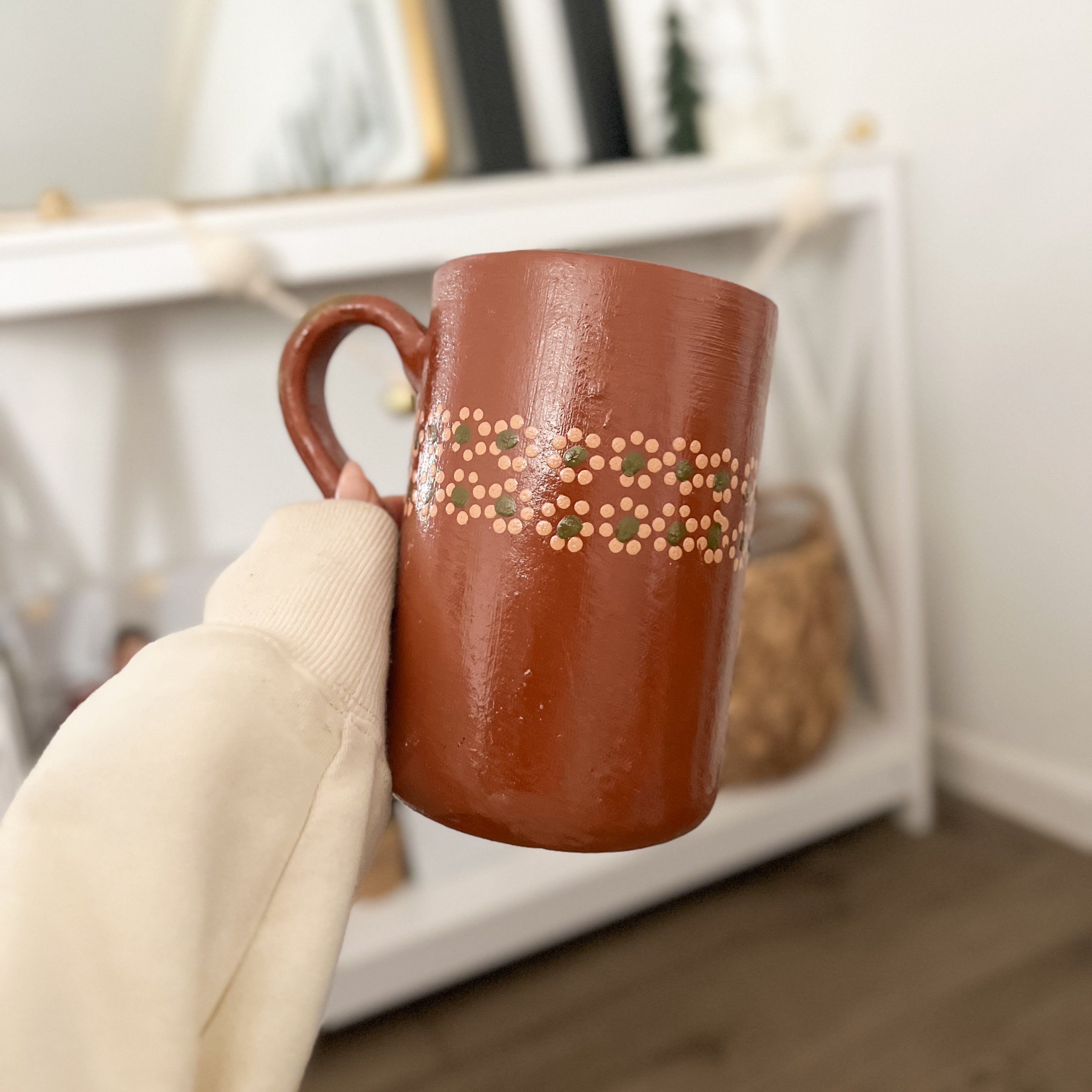 Mexican Traditional Large Cup Tarro 1L