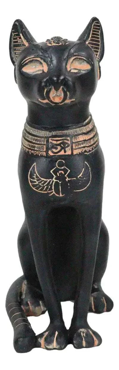 Estatua Pequeña Egipcia de Gato Bastet de 12.7 cm
