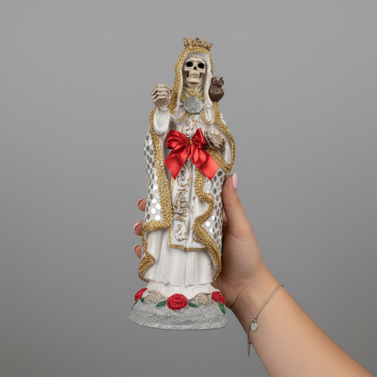 Estatua Decorativa Santa Muerte de 34.29 cm