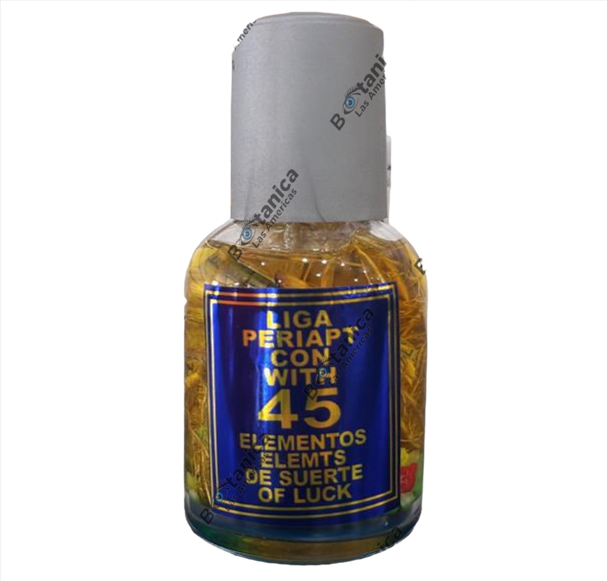 Fragancia de aceite amuleto con 45 elementos de la suerte