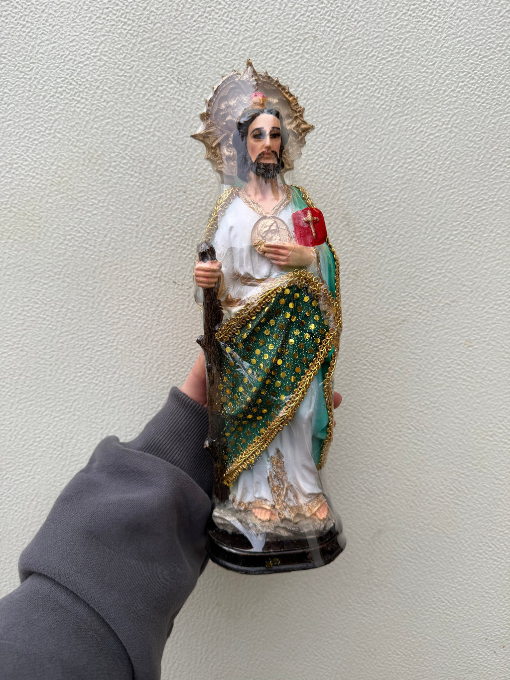 Estatua Decorativa San Judas de 12 pulgadas