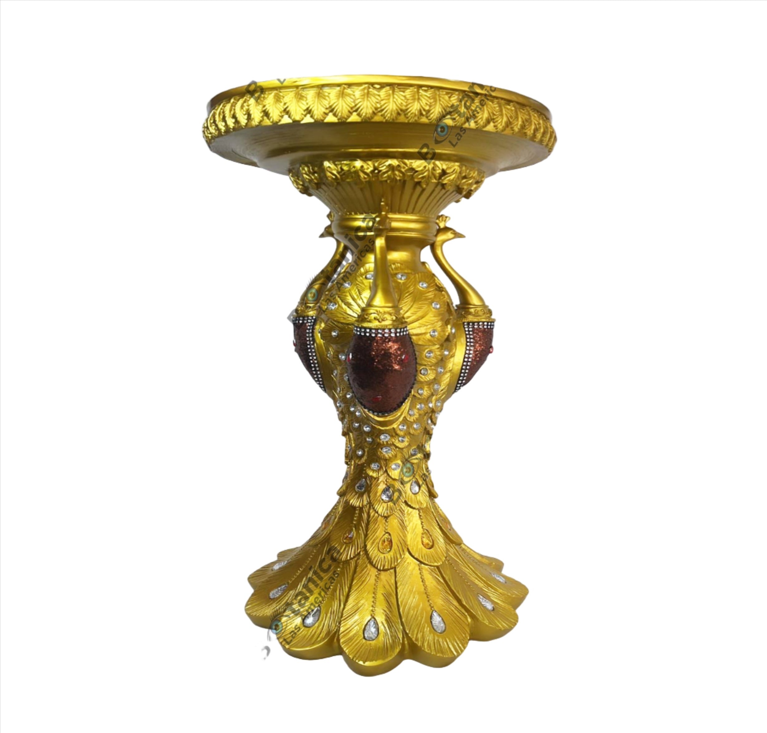 PEACOCK PEDESTALS ALL COLORS (28") HIGH