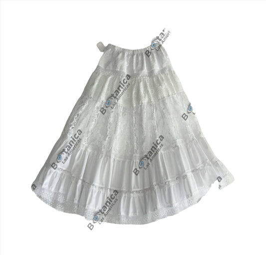 Saya Blanca De Niña