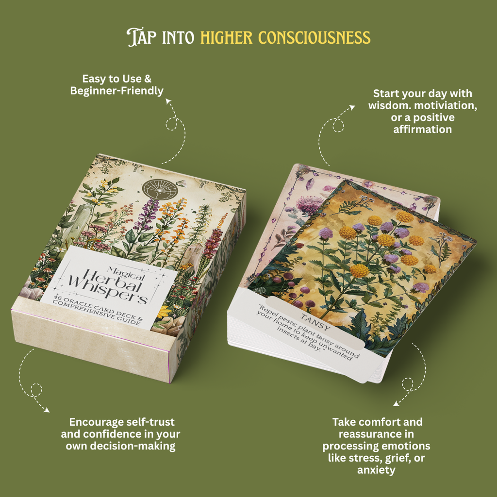 Oracle Card Deck - Magical Herbal Whispers