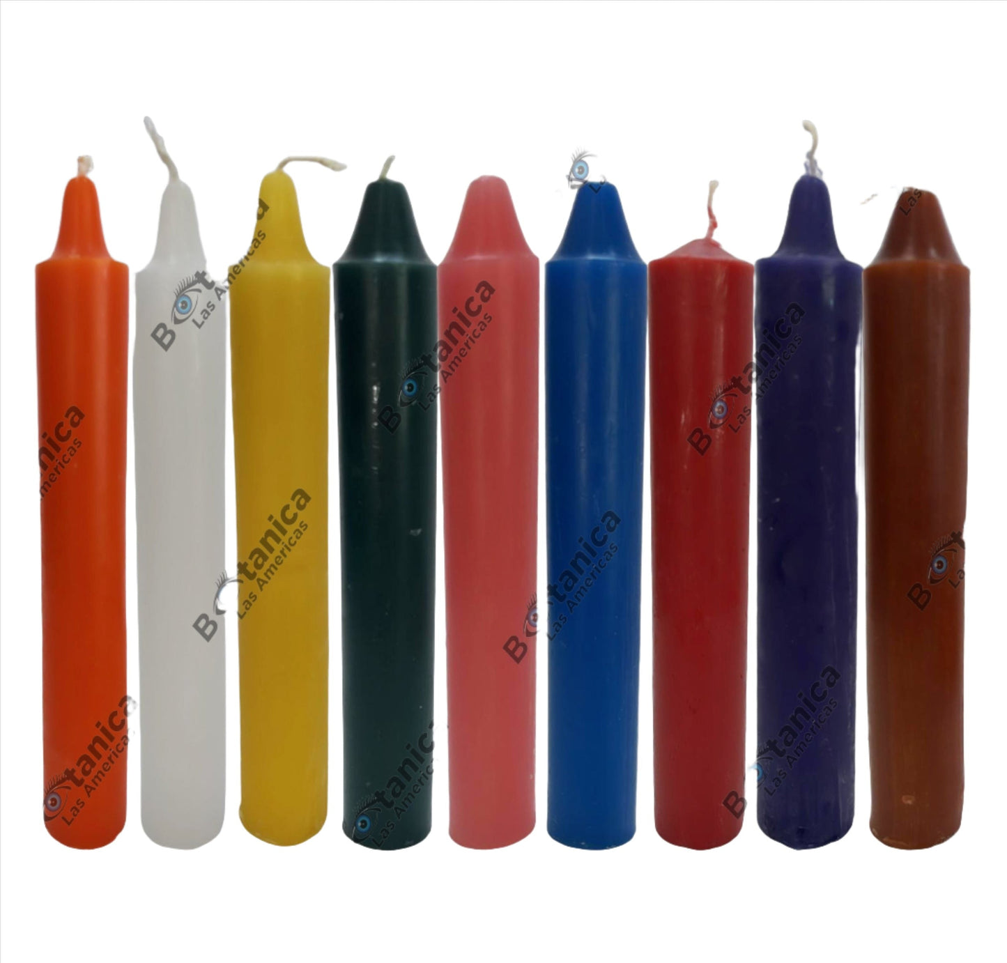 JUMBO CANDLES OF DIFFERENT COLORS