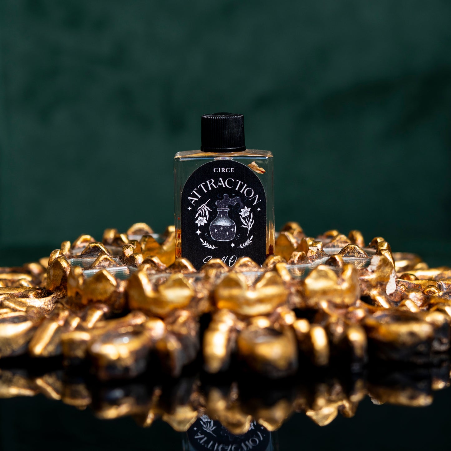 Aceite Mágico de Atracción — Aceite Ritual de Magnetismo y Romance
