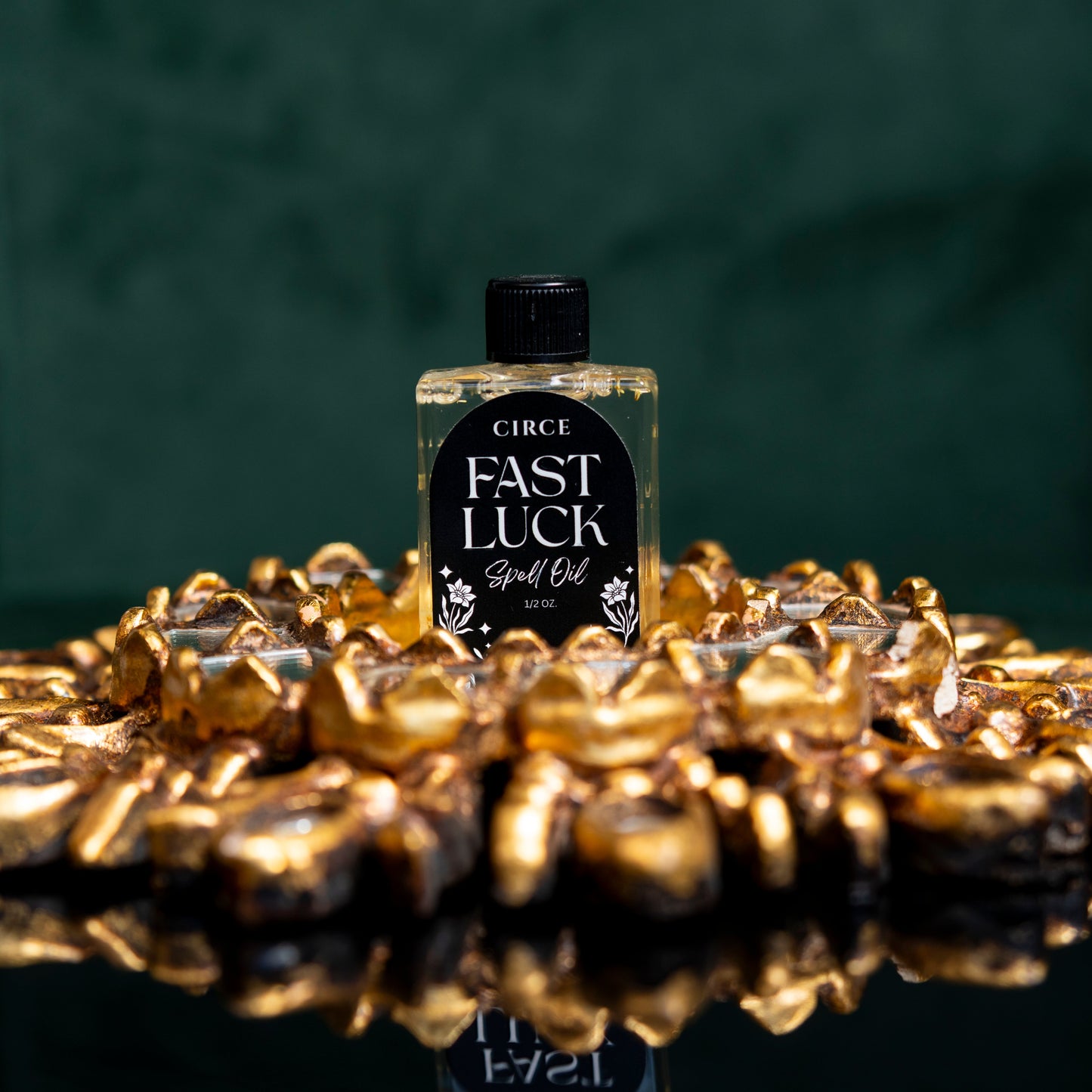 Aceite ritual de la buena suerte — Fortuna y oportunidad