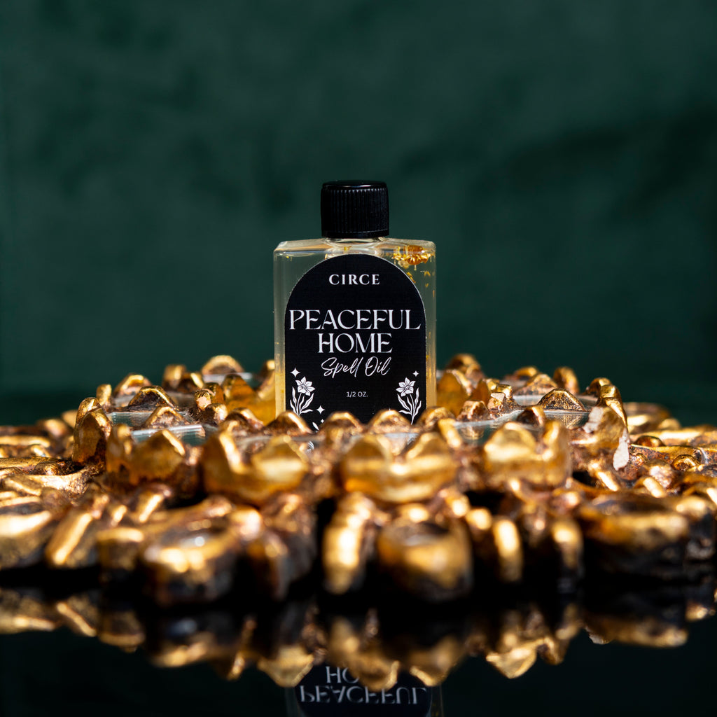Aceite Ritual para un Hogar en Paz — Armonía y Energía Serena
