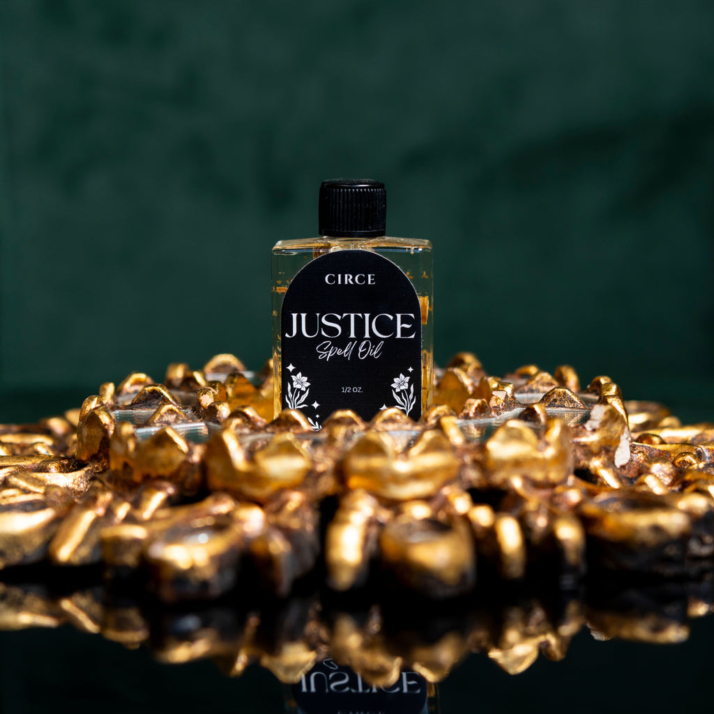 Aceite Ritual Justicia — Resultados justos y victoria legal