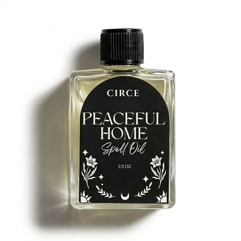 Aceite Ritual para un Hogar en Paz — Armonía y Energía Serena