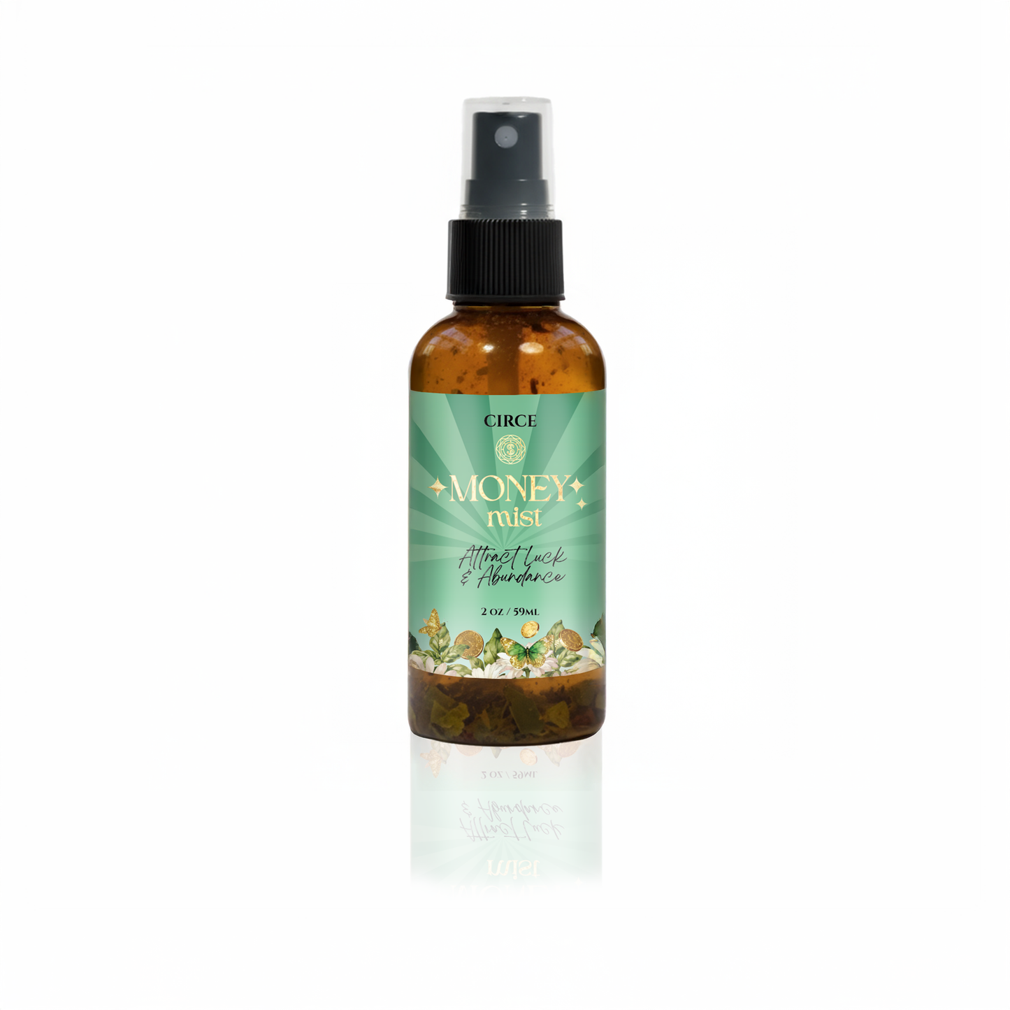 Money Mist – Spray de abundancia y prosperidad de 2 oz | Laurel y canela