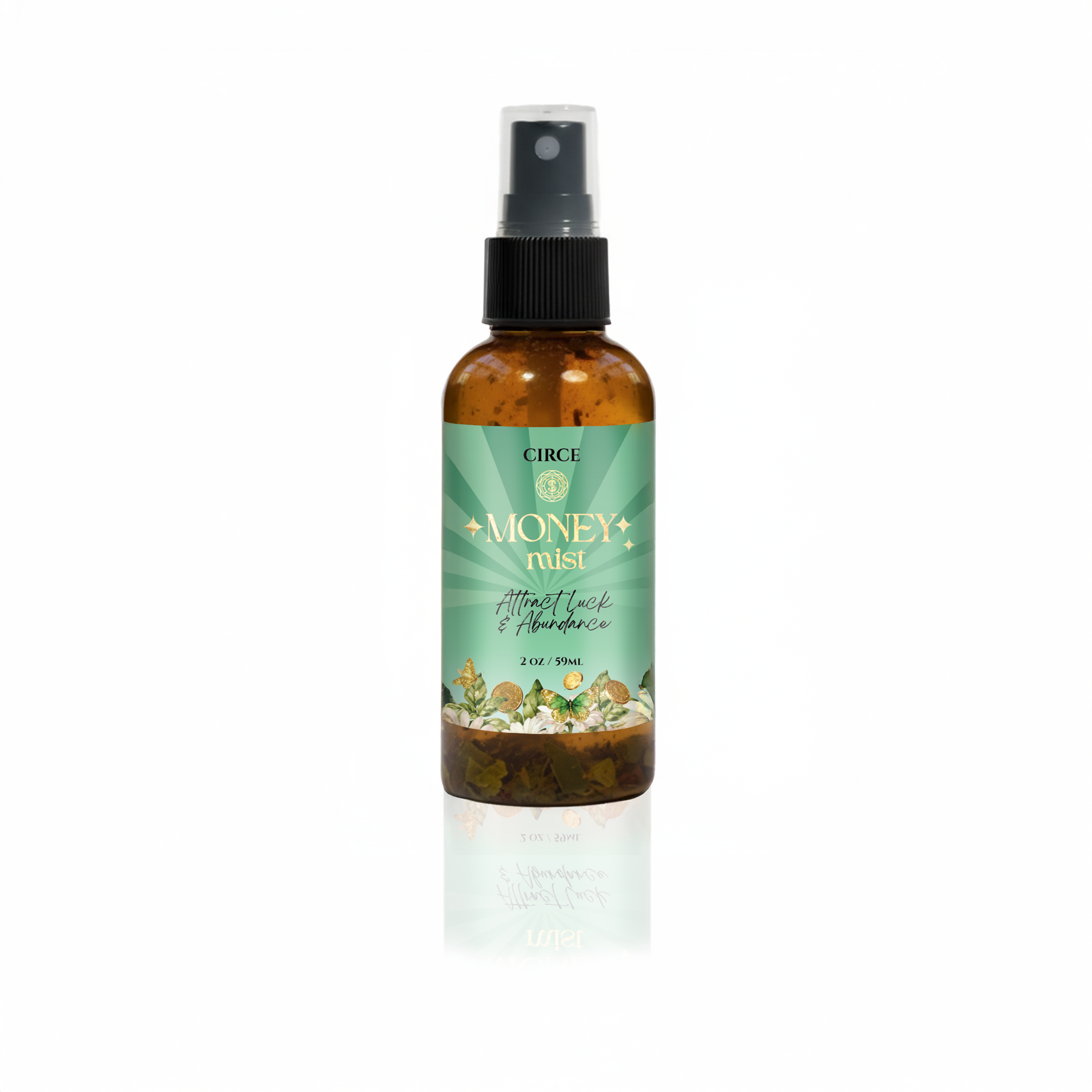 Money Mist – Spray de abundancia y prosperidad de 2 oz | Laurel y canela