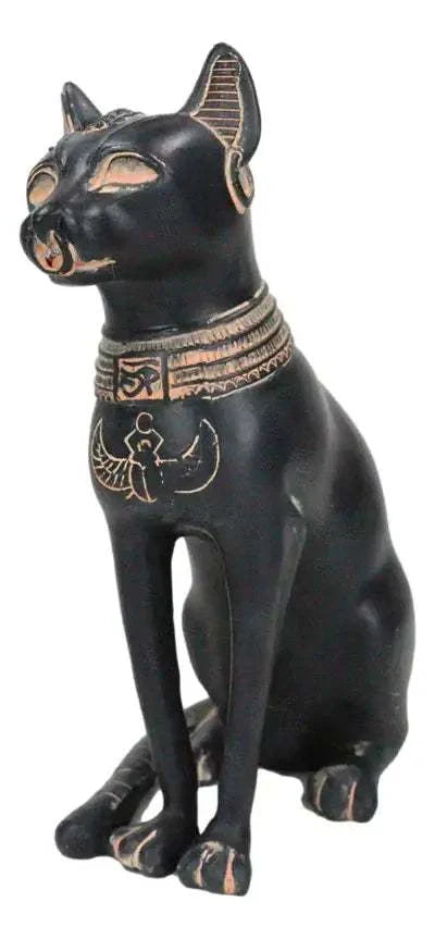 Estatua Pequeña Egipcia de Gato Bastet de 12.7 cm