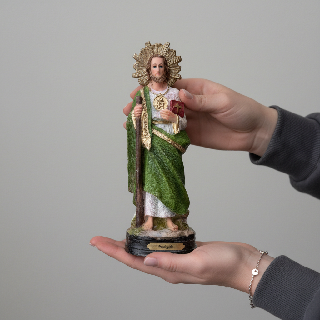 Estatua Decorativa San Judas 8.5in