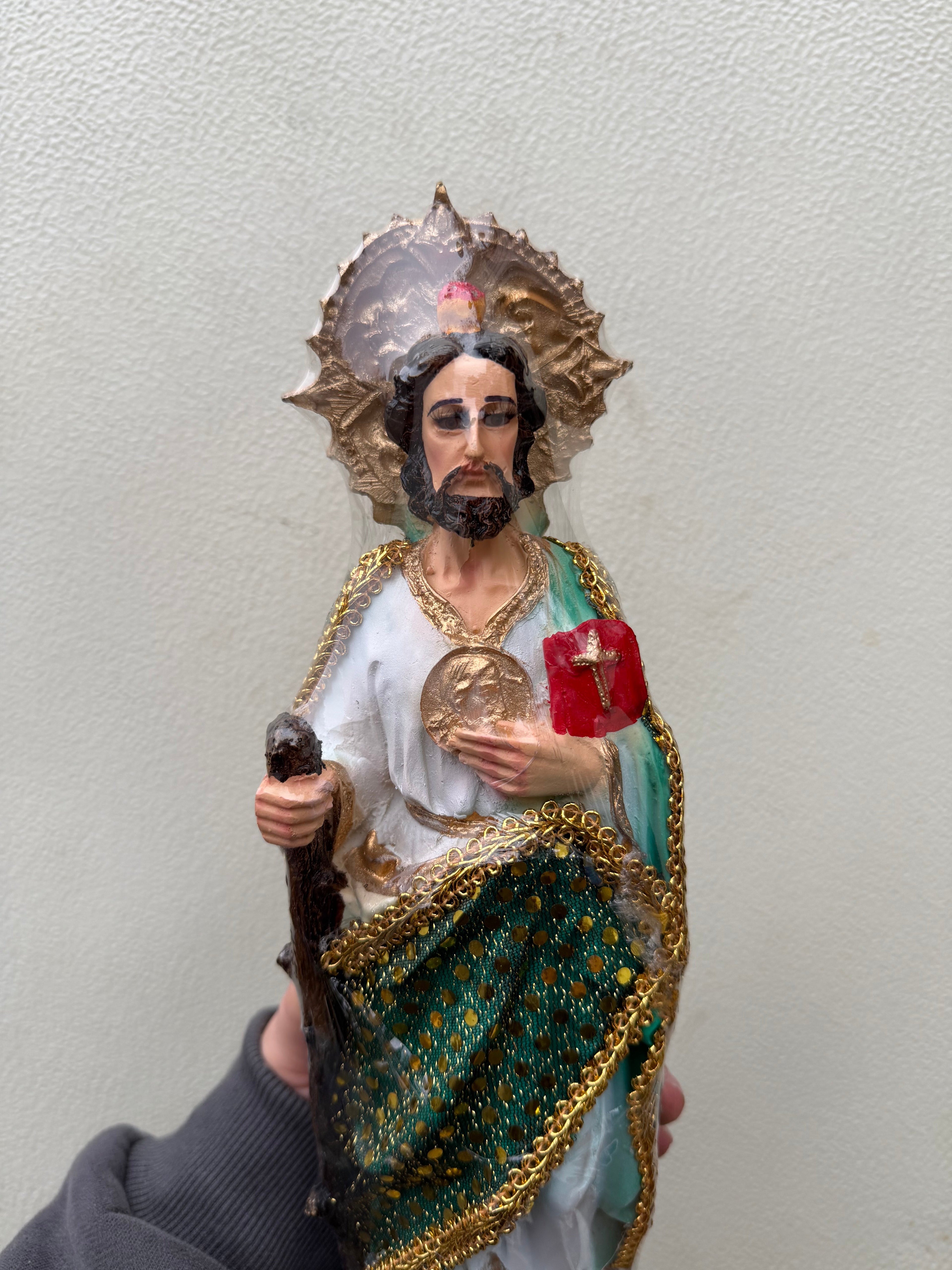 Estatua Decorativa San Judas de 12 pulgadas