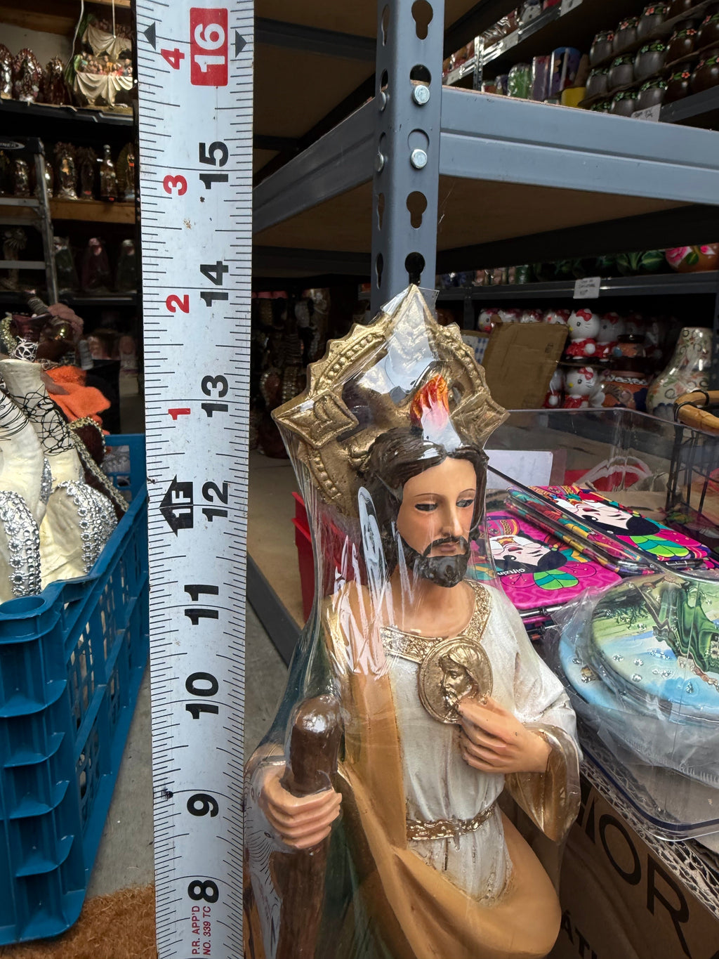 Estatua Decorativa de San Judas de 35.5 cm