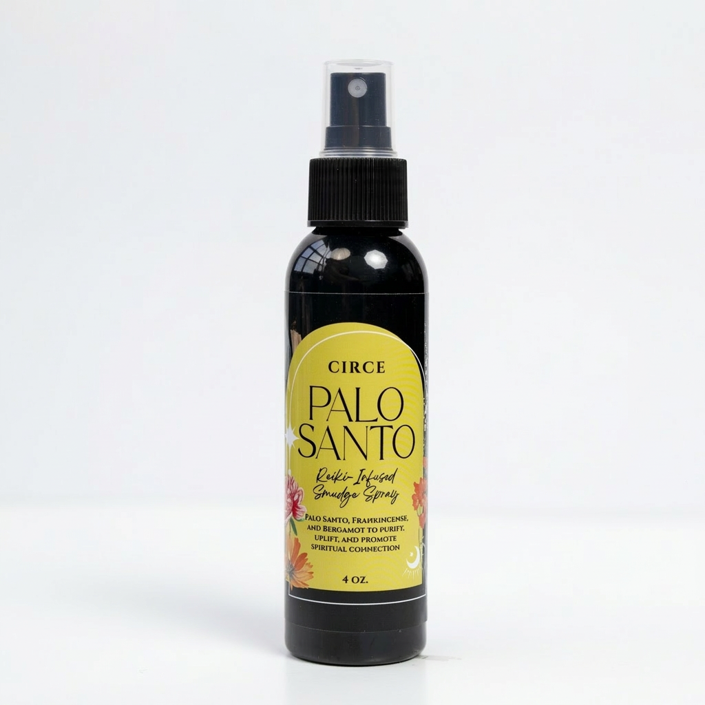 Spray Limpiador de Palo Santo — Bruma Purificadora de Energía Espiritual