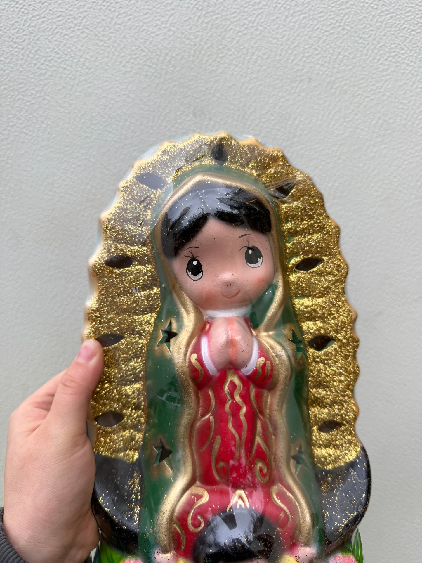 Lámpara de noche mediana de la Virgencita