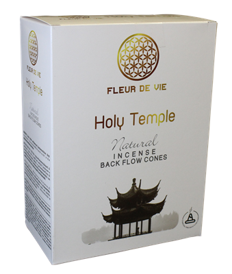 Flor de la Vida - Energía de Chakras - Conos de Cascada (Caja de 12)