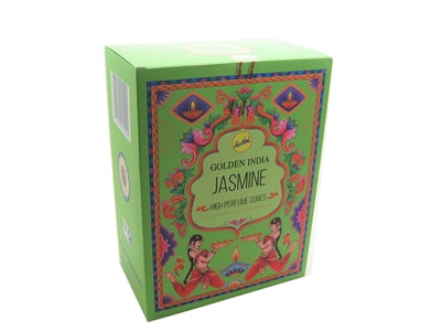 Sree Vani - Conos de Incienso de Lavanda Golden India (10 conos en 12 paquetes)