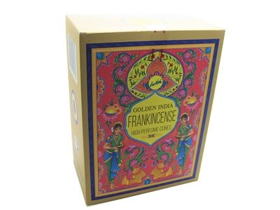 Sree Vani - Conos de Incienso de Lavanda Golden India (10 conos en 12 paquetes)