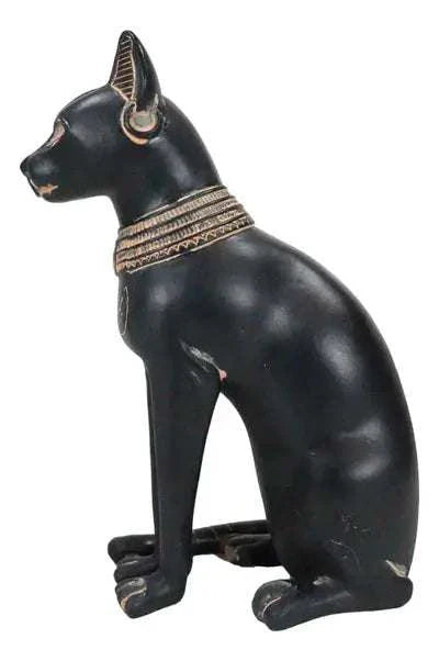 Estatua Pequeña Egipcia de Gato Bastet de 12.7 cm
