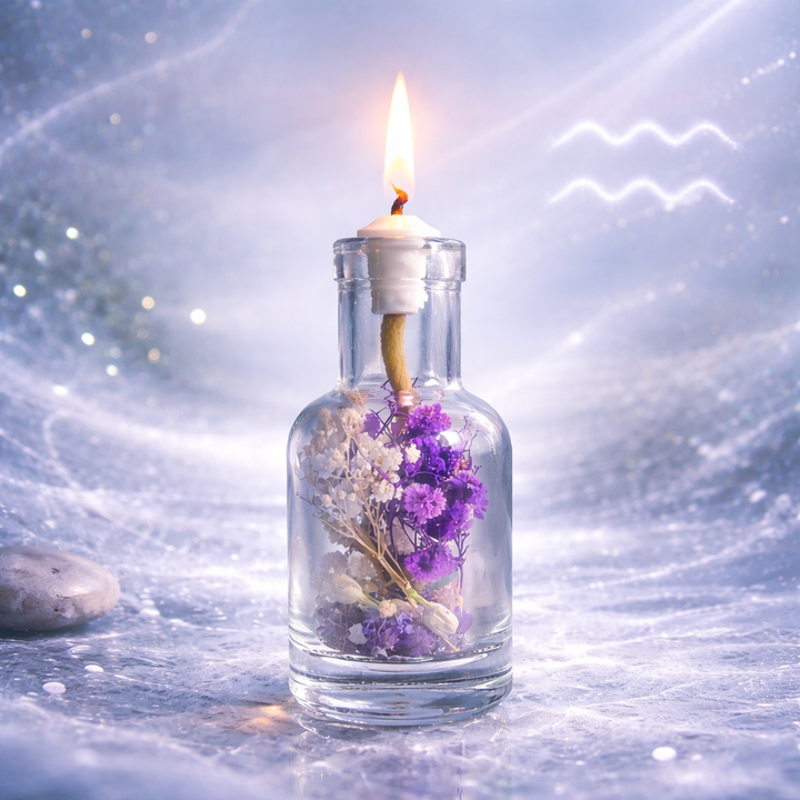 Acuario - Vela de aceite