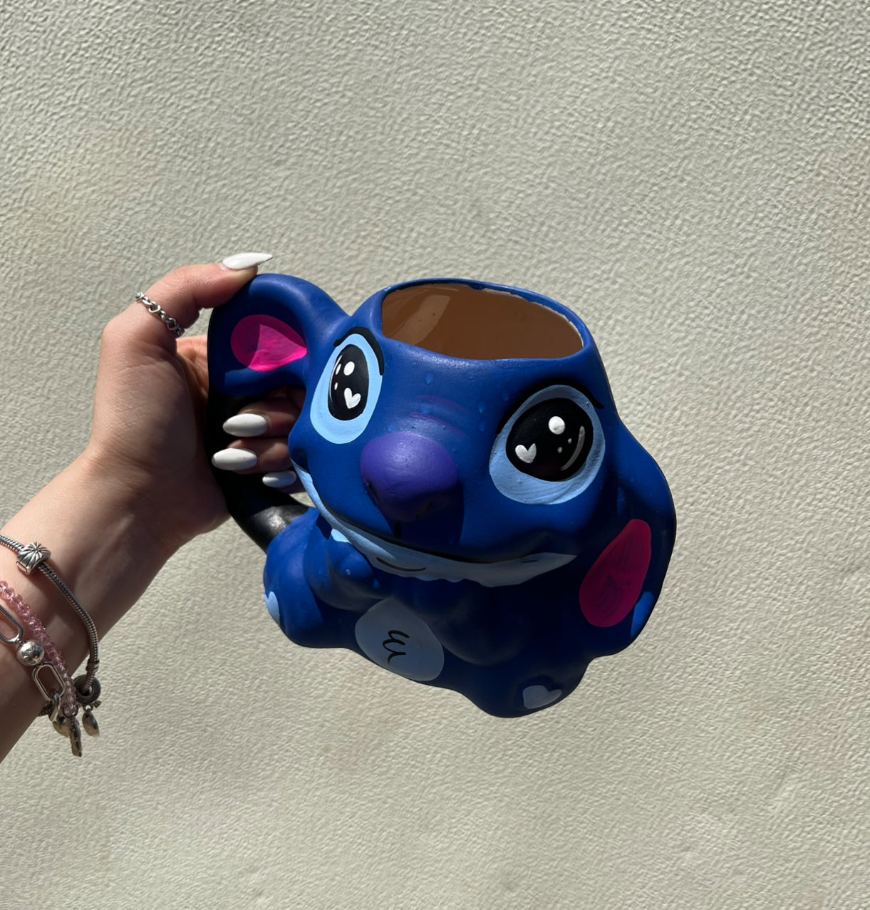 Taza Artesanal de Stitch